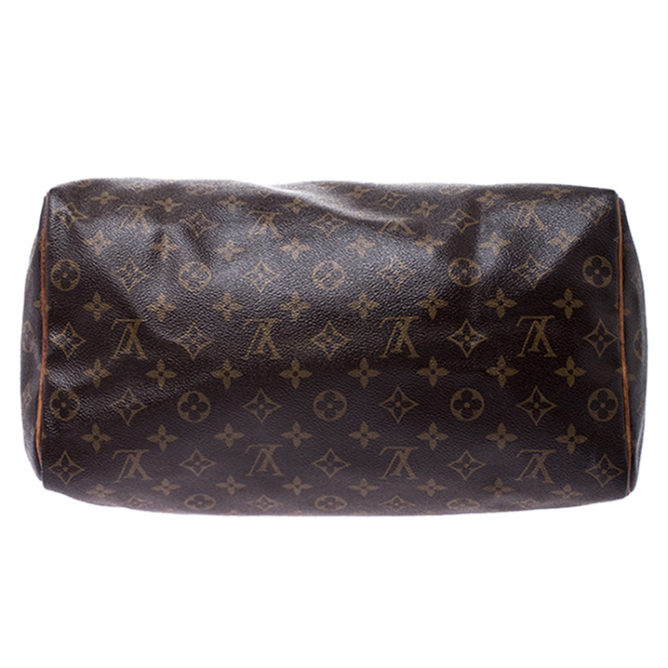 Pre Owned Louis Vuitton Monogram Canvas Speedy 35 Bag