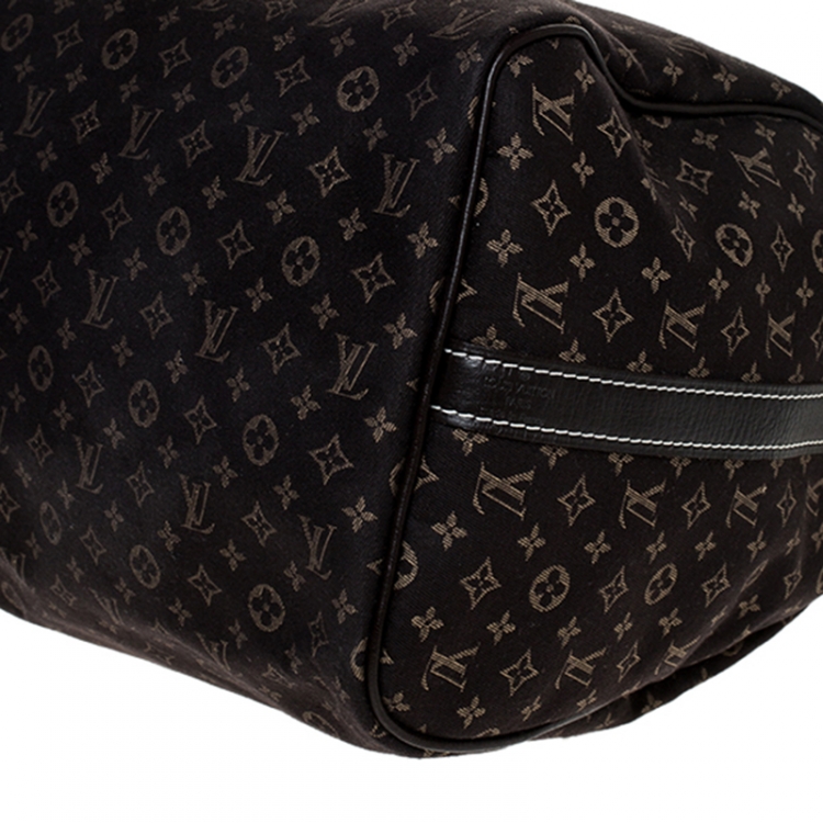 مملوكة مسبقًا Louis Vuitton Fusain Monogram Idylle Canvas Bandouliere Speedy 30 Bag      