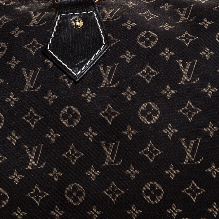 مملوكة مسبقًا Louis Vuitton Fusain Monogram Idylle Canvas Bandouliere Speedy 30 Bag      