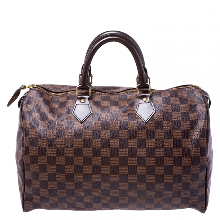 Louis Vuitton Speedy 35 Damier Ebene Canvas