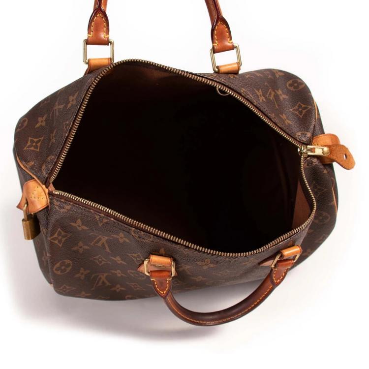 Pre Owned Louis Vuitton Monogram Canvas Speedy 35