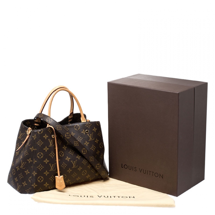 Pre Owned Louis Vuitton Monogram Canvas Montaigne MM Bag