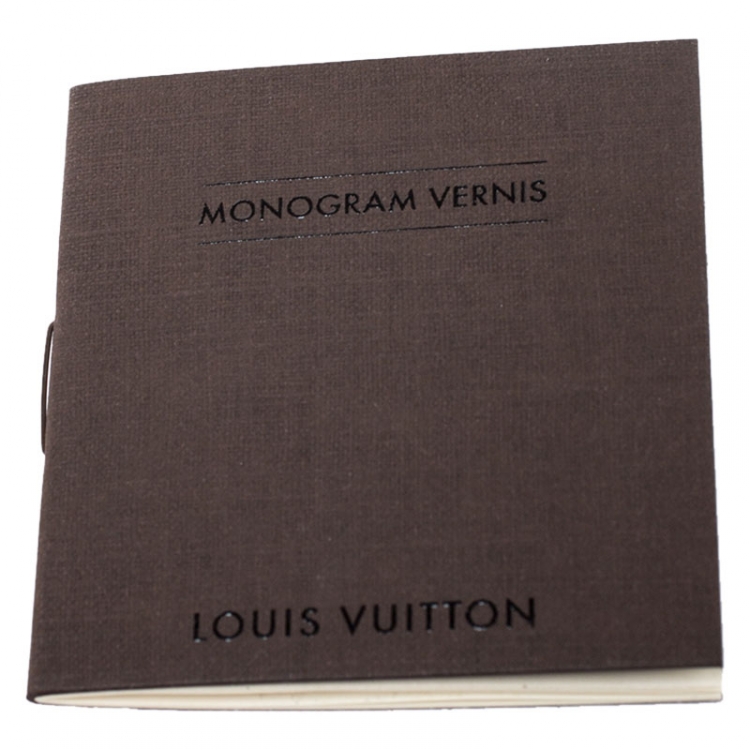 Pre Owned Louis Vuitton Beige Poudre Monogram Vernis Deesse GM Bag