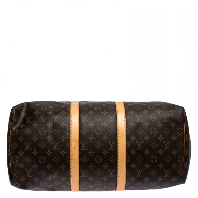Pre Owned Louis Vuitton Monogram Canvas Keepall 50 Bag