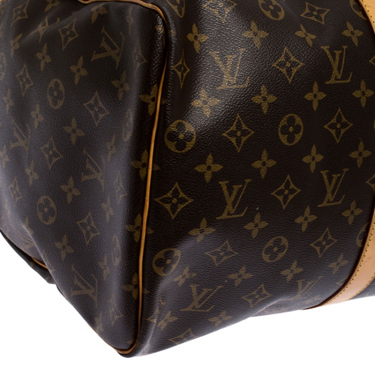 Pre Owned Louis Vuitton Monogram Canvas Keepall 50 Bag