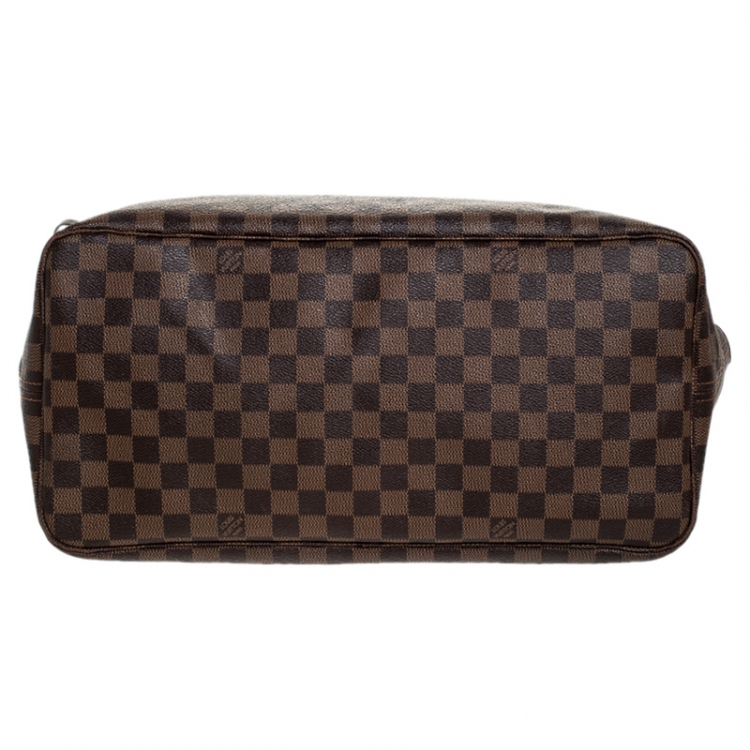 Pre Owned Louis Vuitton Damier Ebene Canvas Neverfull GM Bag