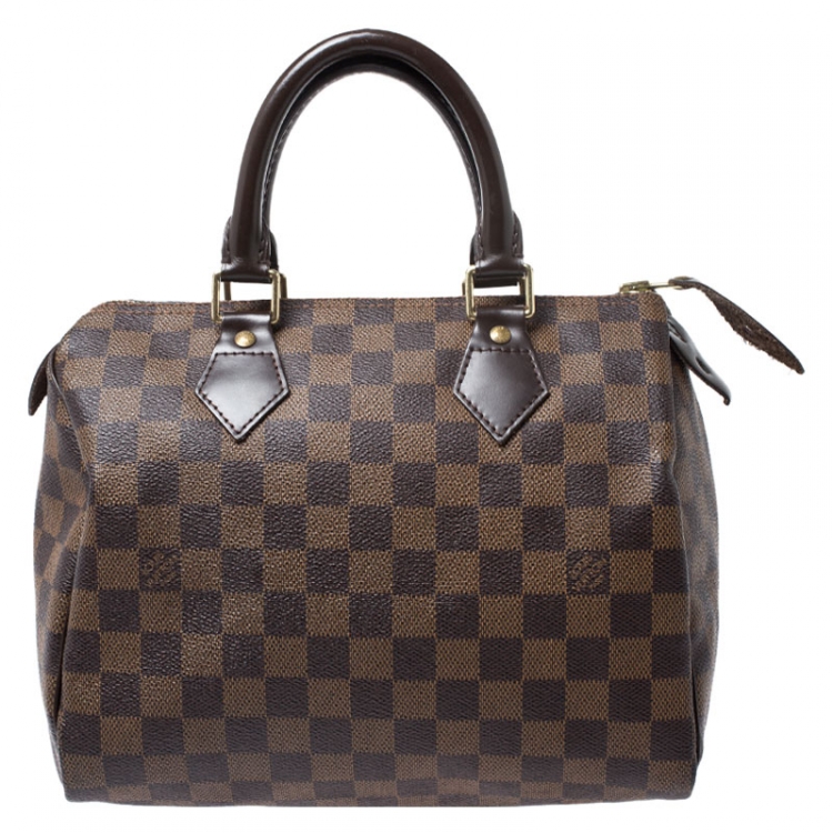 Pre Owned Louis Vuitton Monogram Canvas Speedy 25 Bag