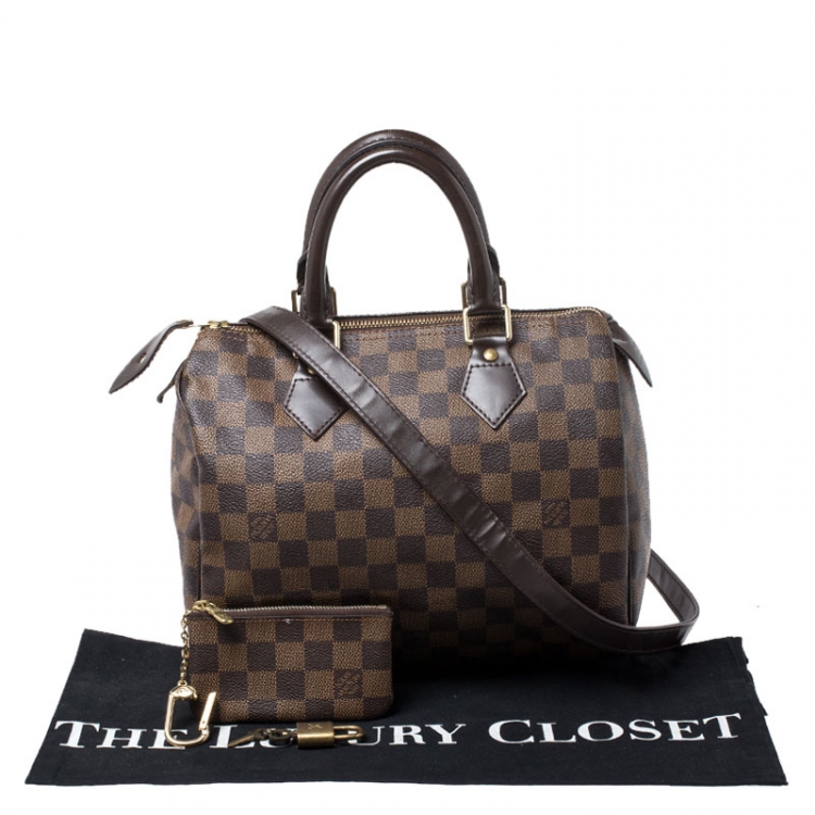 Pre Owned Louis Vuitton Monogram Canvas Speedy 25 Bag