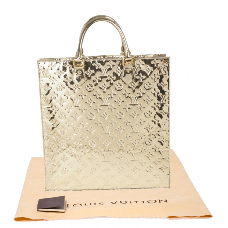 gold metallic louis vuitton bag