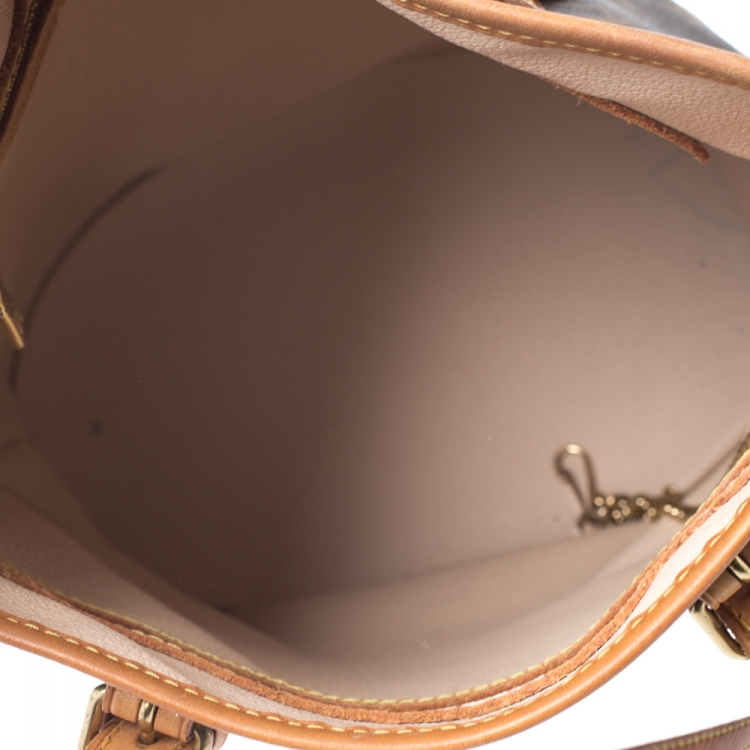 Pre Owned Louis Vuitton Monogram Canvas Petit Bucket Bag