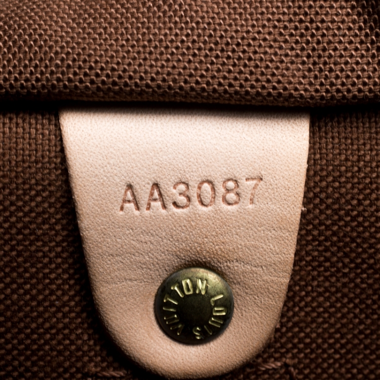 Pre Owned Louis Vuitton Monogram Canvas Speedy 30 Bag