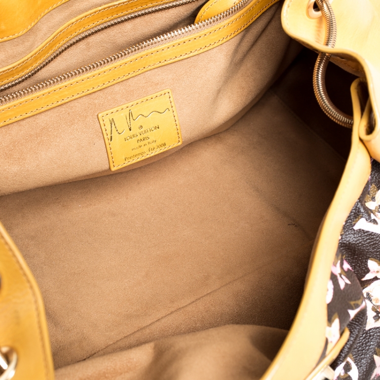 Pre Owned Louis Vuitton Limited Edition Richard Prince Monogram Watercolor Aquarelle Jamais Bag
