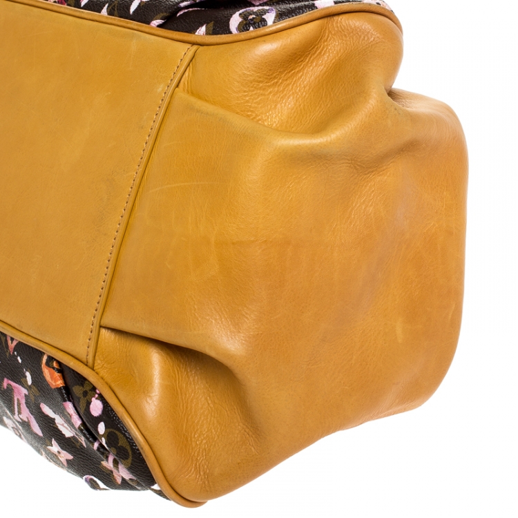 Pre Owned Louis Vuitton Limited Edition Richard Prince Monogram Watercolor Aquarelle Jamais Bag