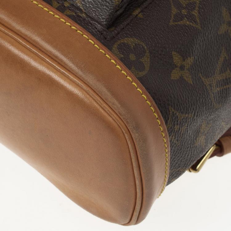 Pre Owned Louis Vuitton Monogram Montsouris PM Backpack 