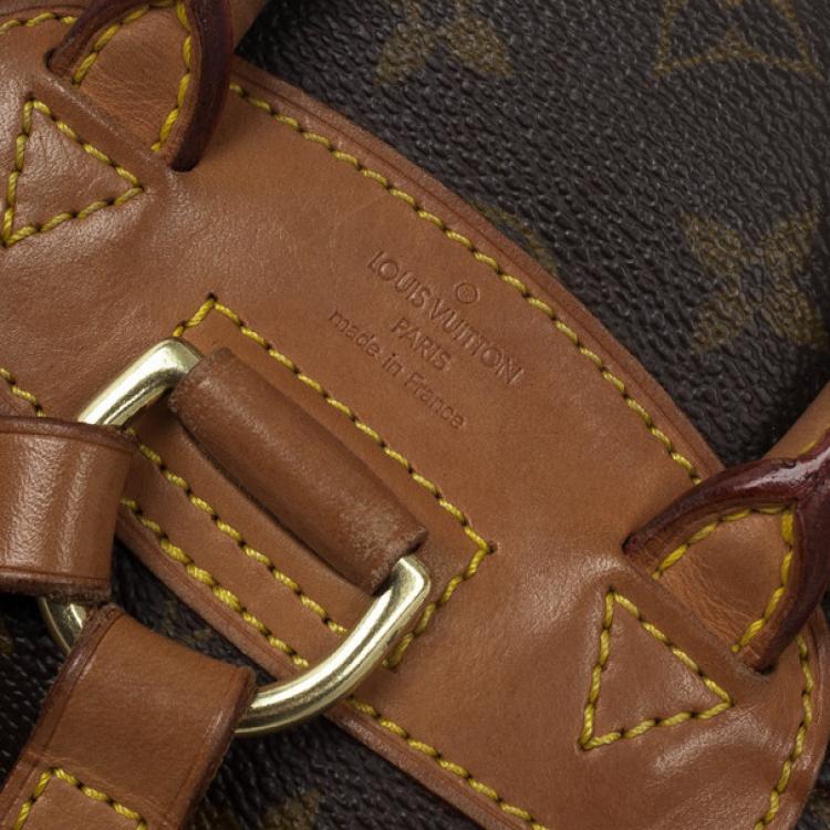 Pre Owned Louis Vuitton Monogram Montsouris PM Backpack 