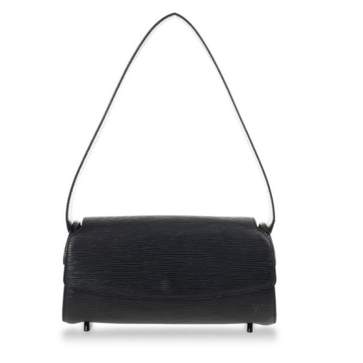 Louis Vuitton Epi Nocturne Handbag M54522 Noir Leather Ladies in 2023