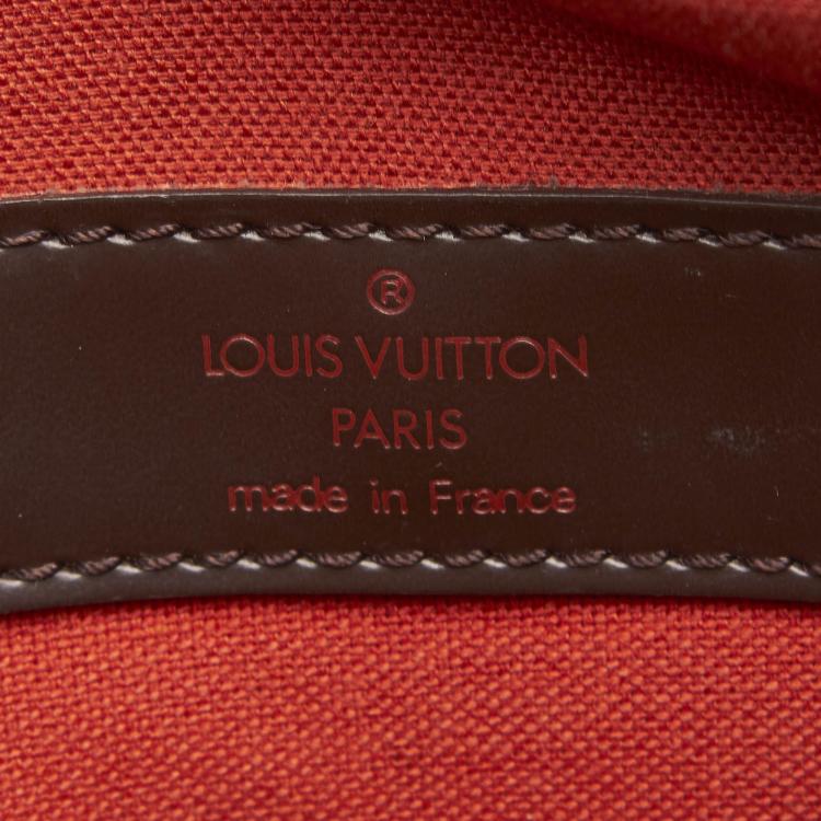 Pre Owned Louis Vuitton Damier Ebene Canvas Naviglio Messenger Bag