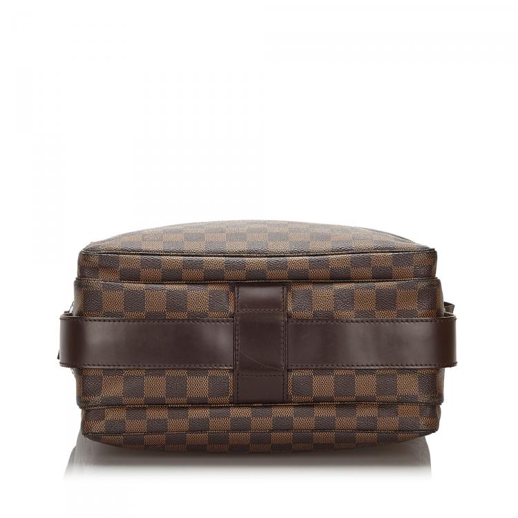 Pre Owned Louis Vuitton Damier Ebene Canvas Naviglio Messenger Bag