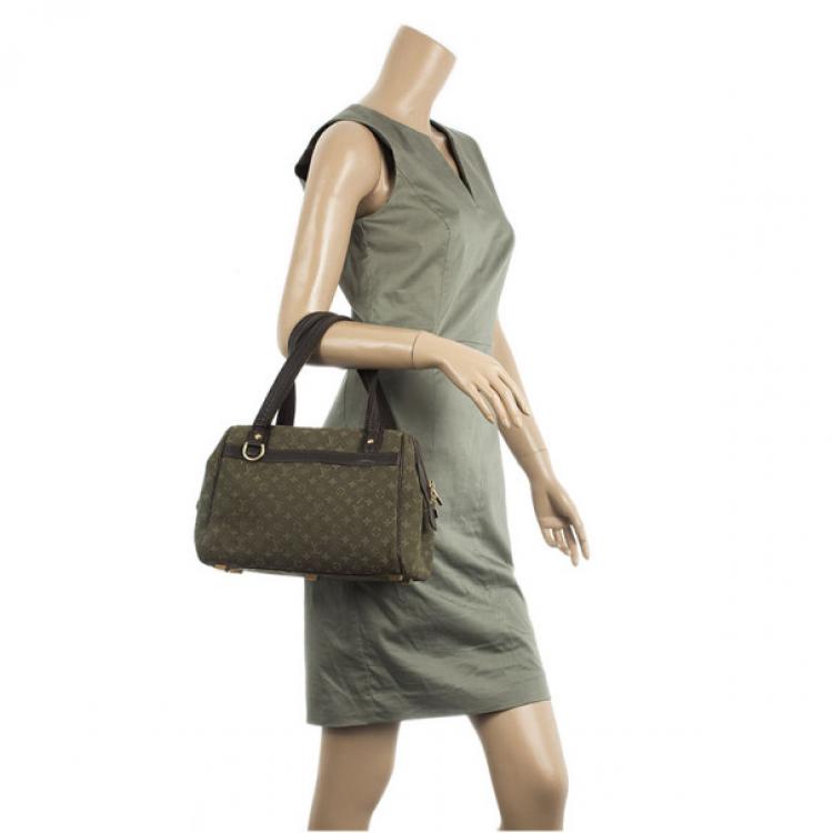 Louis Vuitton Green Monogram Mini Lin Josephine Shoulder Bag PM Louis  Vuitton