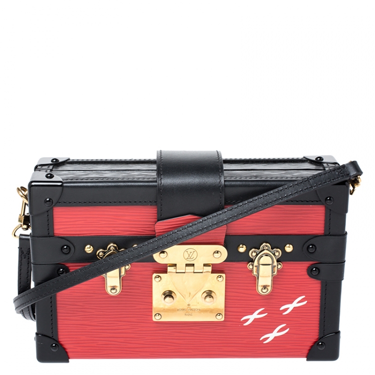 Louis Vuitton TRUNK CLUTCH Red - Leather / Red in 2023