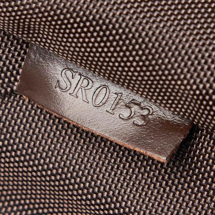 Pre Owned Louis Vuitton Damier Ebene Canvas Business Pegase Legere 55 Luggage Bag