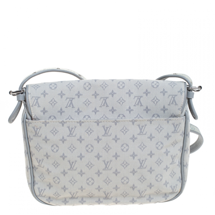 Pre Owned Louis Vuitton Grey Monogram Limited Edition Patchwork Conte de Fees Musette Bag