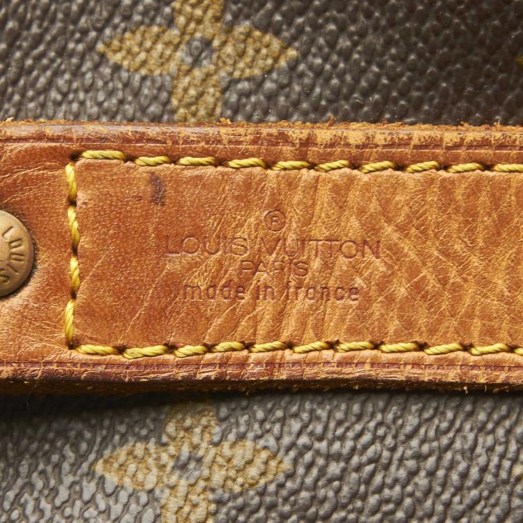 Pre Owned Louis Vuitton Monogram Canvas Keepall Bandouliere 60 Bag