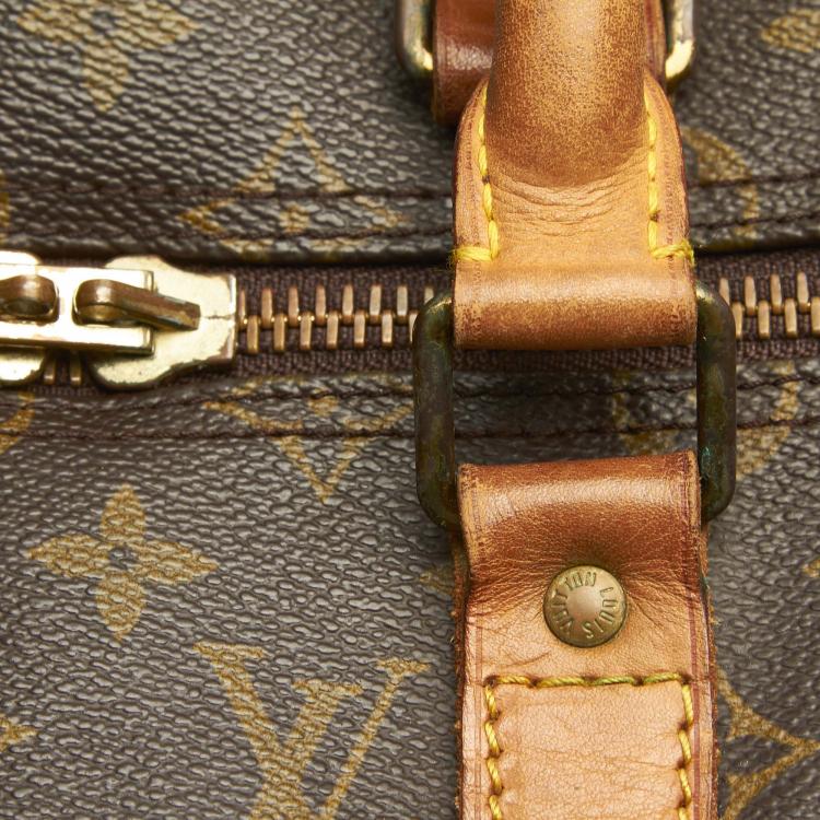 Pre Owned Louis Vuitton Monogram Canvas Keepall Bandouliere 60 Bag