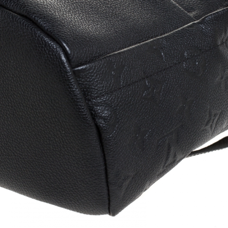Pre Owned Louis Vuitton Black Empreinte Leather Sorbonne Backpack