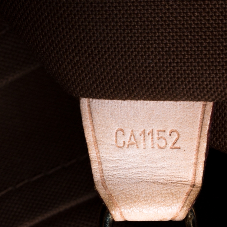 Pre Owned Louis Vuitton Monogram Canvas Valmy MM Bag