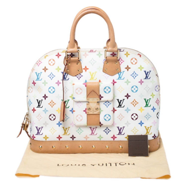 louis vuitton white purse