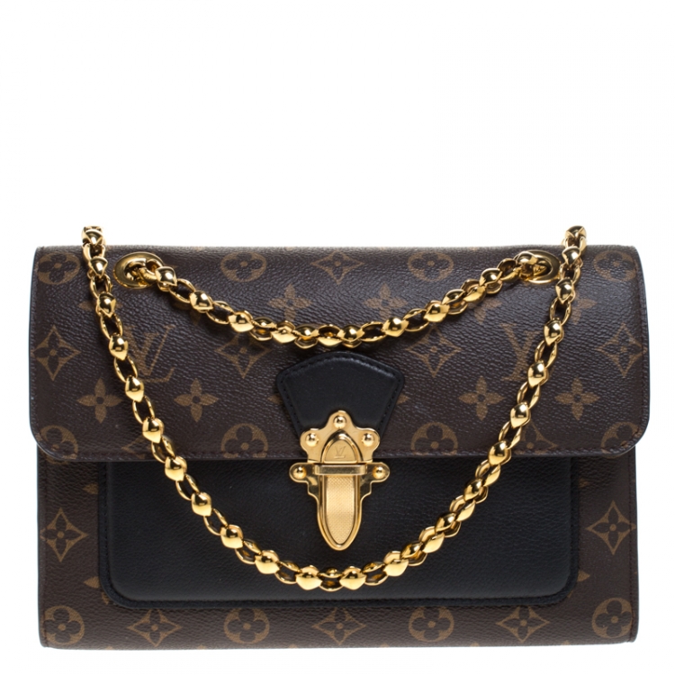 Louis Vuitton Black Monogram Canvas Victoire Chain Bag Louis Vuitton | The  Luxury Closet