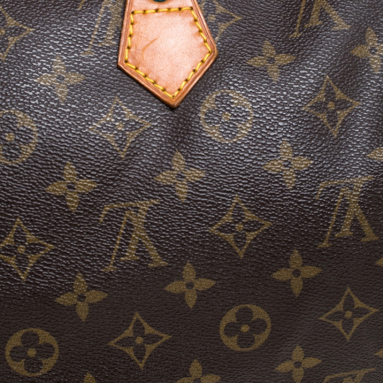 Pre Owned Louis Vuitton Monogram Canvas Speedy 35