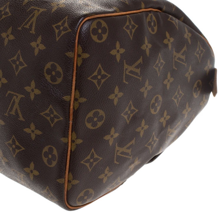 Pre Owned Louis Vuitton Monogram Canvas Speedy 35