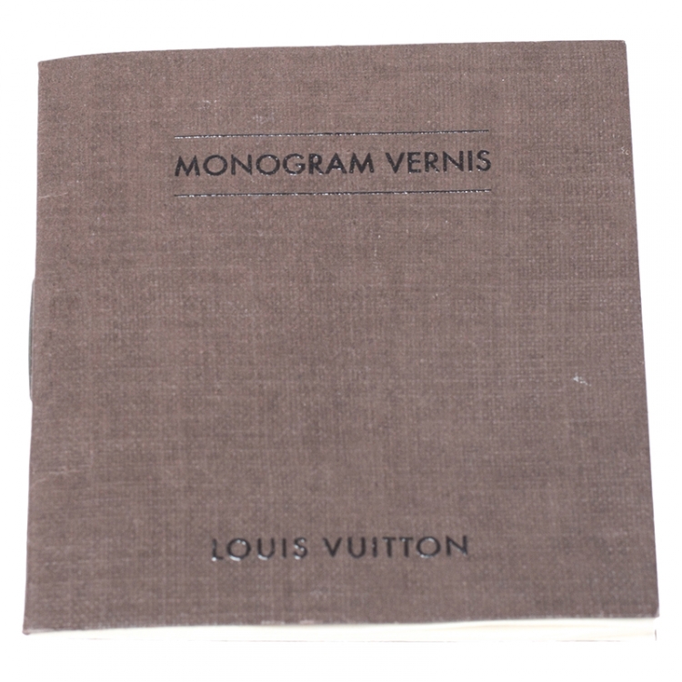 Pre Owned Louis Vuitton Amarante Monogram Vernis Alma GM Bag