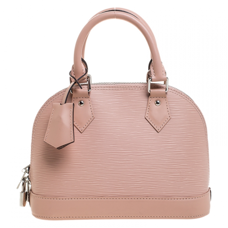 Louis Vuitton Rose Ballerine Epi Leather Alma BB Bag Louis Vuitton