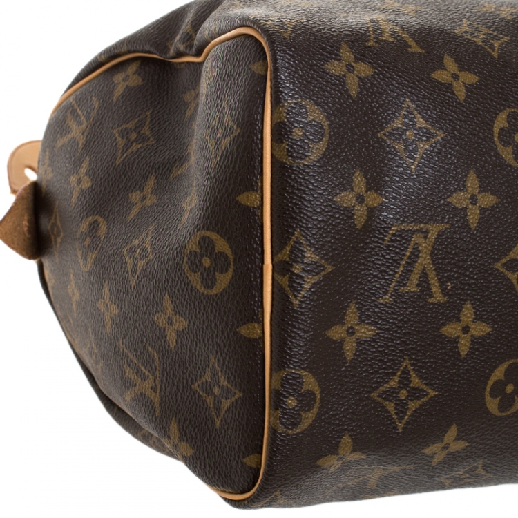 Pre Owned Louis Vuitton Monogram Canvas Speedy 25 Bag
