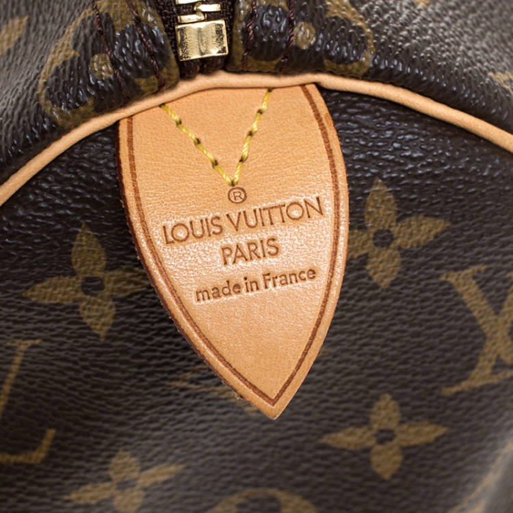 Pre Owned Louis Vuitton Monogram Canvas Speedy 25 Bag