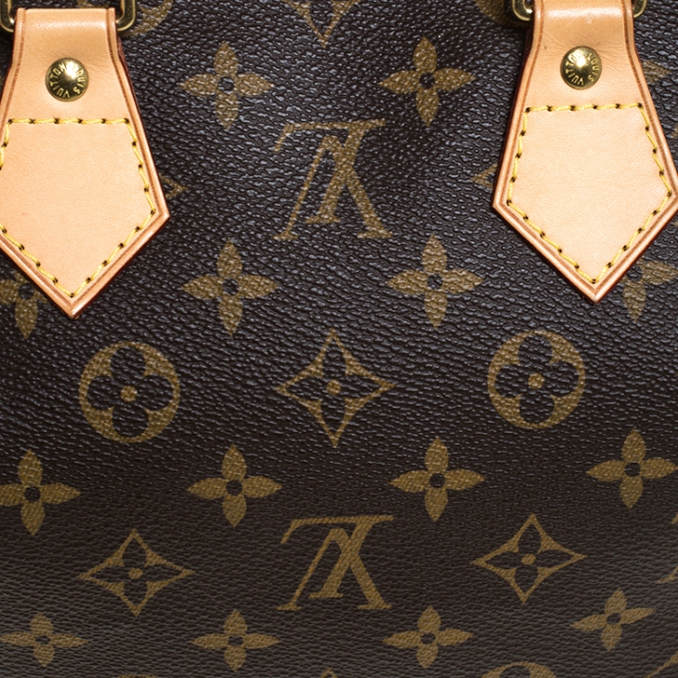 Pre Owned Louis Vuitton Monogram Canvas Speedy 25 Bag