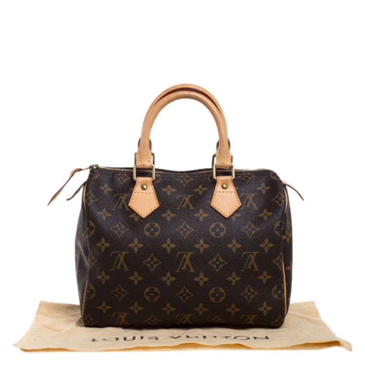 Pre Owned Louis Vuitton Monogram Canvas Speedy 25 Bag