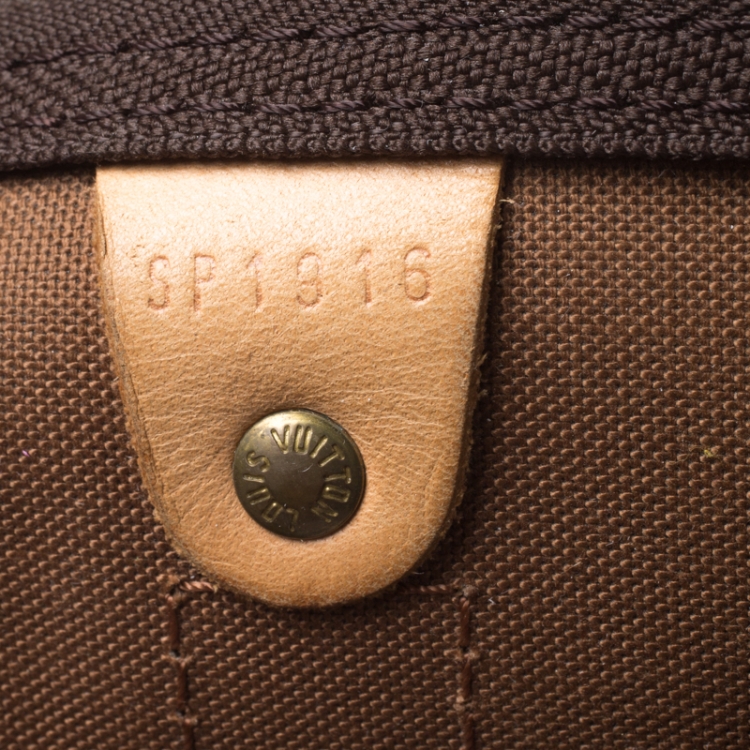 Pre Owned Louis Vuitton Monogram Canvas Keepall 55 Bag