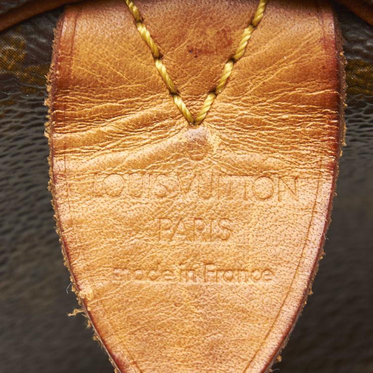 Pre Owned Louis Vuitton Monogram Canvas Speedy 30 City Bag