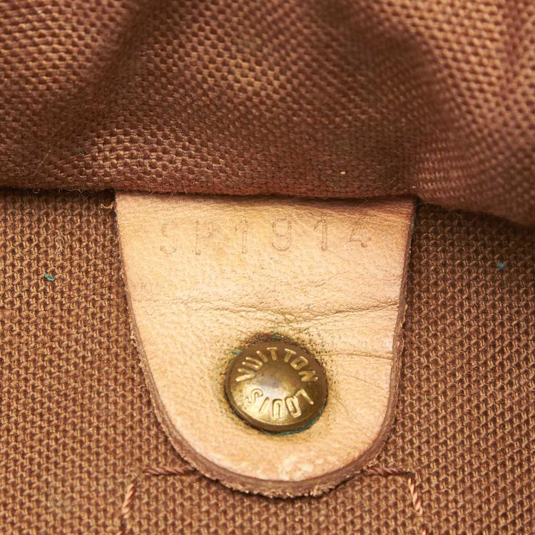 Pre Owned Louis Vuitton Monogram Canvas Speedy 30 City Bag