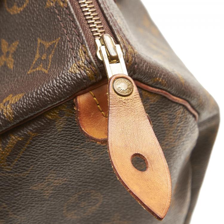 Pre Owned Louis Vuitton Monogram Canvas Speedy 30 City Bag