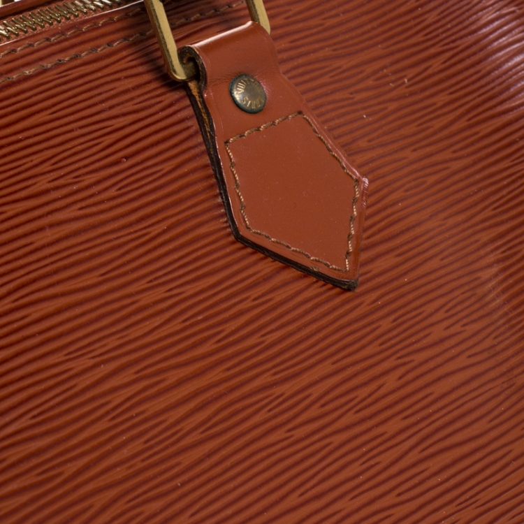 Pre Owned Louis Vuitton Kenyan Fawn Epi Leather Speedy 30 Bag