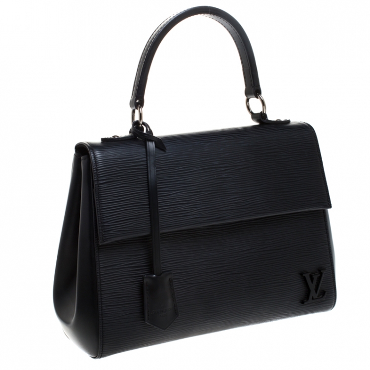 Pre Owned Louis Vuitton Black Epi Leather Cluny BB Bag