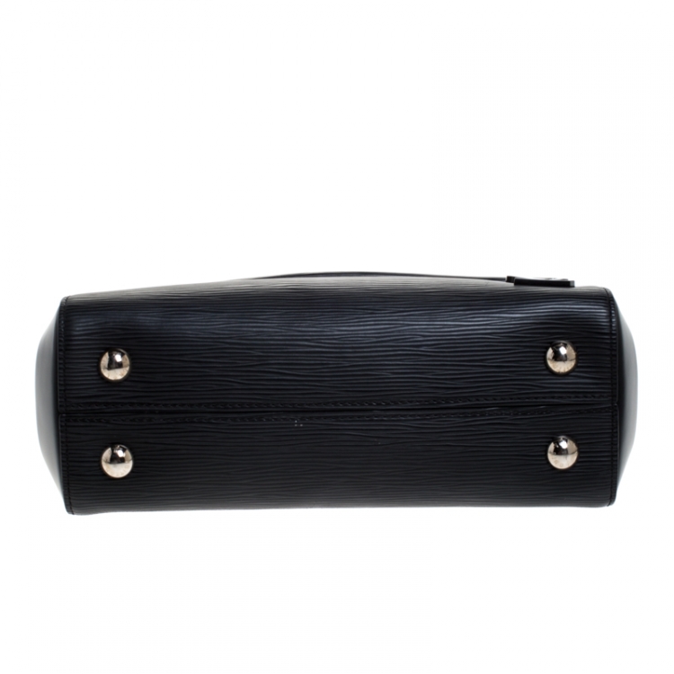 Pre Owned Louis Vuitton Black Epi Leather Cluny BB Bag