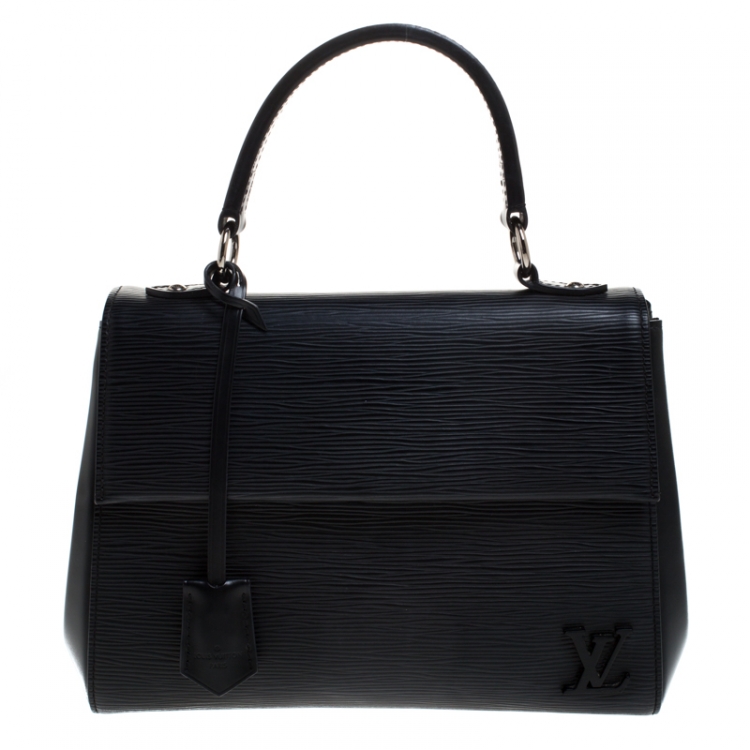 Pre Owned Louis Vuitton Black Epi Leather Cluny BB Bag