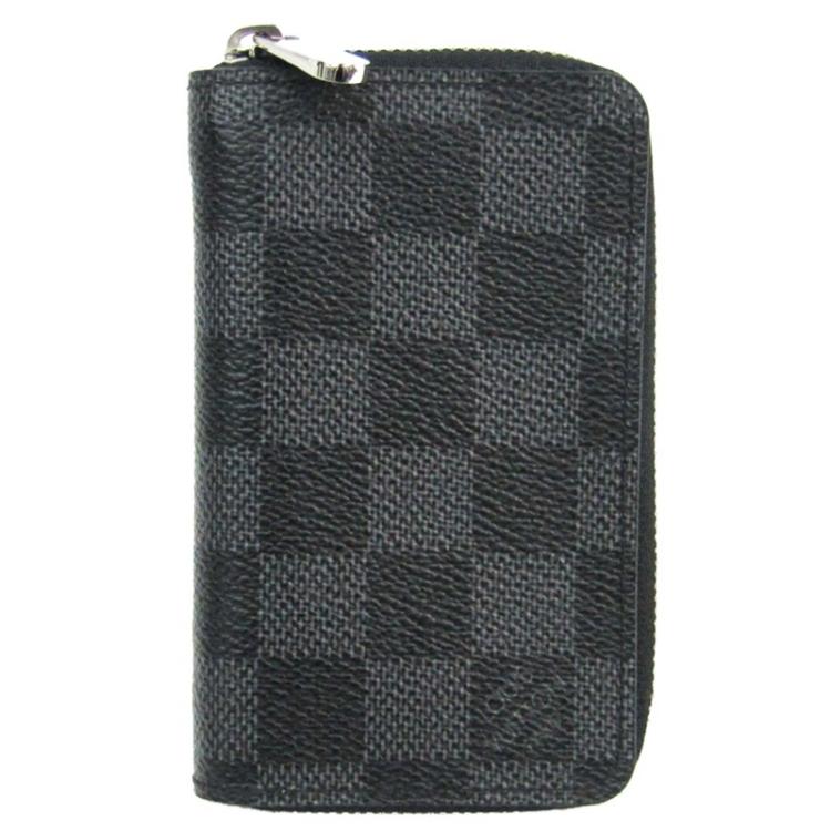 damier graphite coin pouch