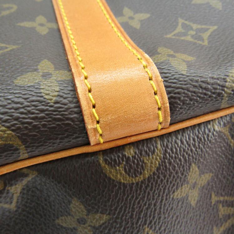 Pre Owned Louis Vuitton Monogram Canvas Keepall Bandouliere 55 Bag